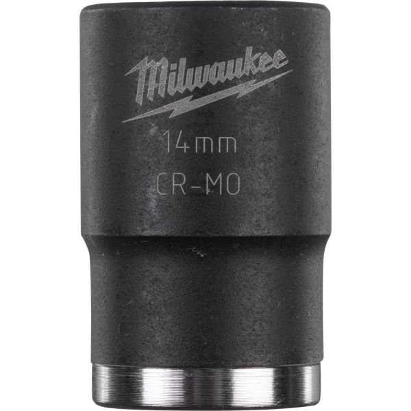 Milwaukee Shockwave Impact Duty Voimahylsy 1/2" kiinnitys, lyhyt 14 mm