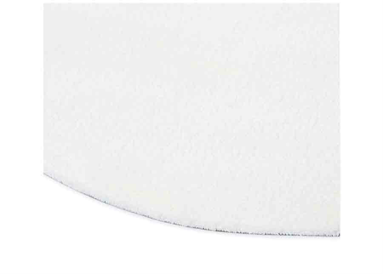 Narma velour matto Noble white pyöreä Ø 200 cm