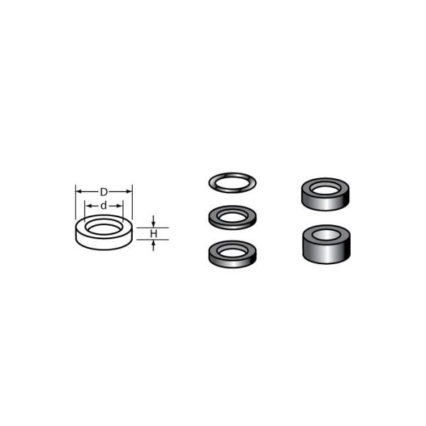 Cobolt 12801 Shims 12,5x8x0,1mm