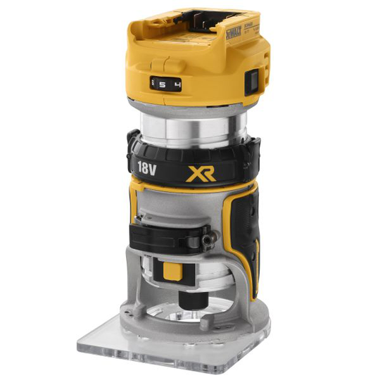 Dewalt DCW600N Käsiyläjyrsin ilman akkua ja laturia