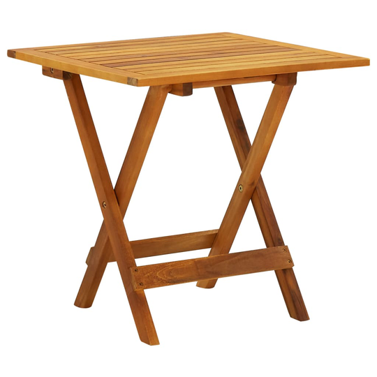 vidaXL Bistropöytä 46x46x47 cm täysi akaasiapuu