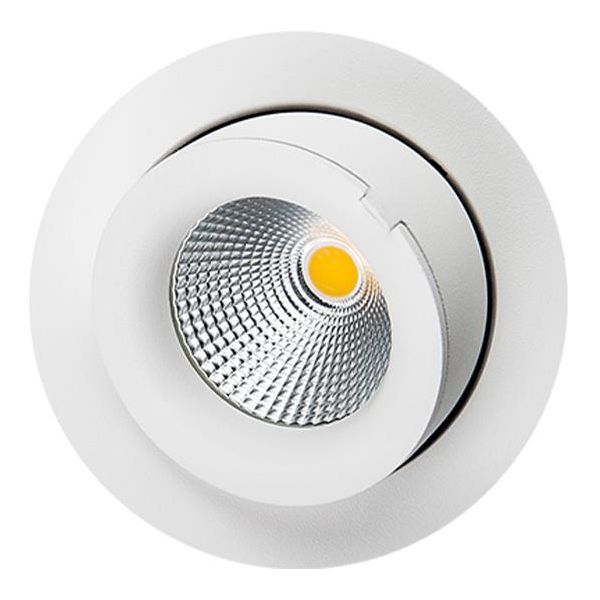 SG Armaturen Junistar Exclusive Downlight-valaisin valkoinen, 2700 K