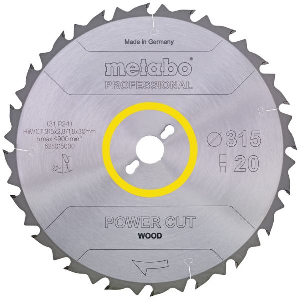 Metabo 628020000 Sahanterä 450x30 mm, 32T, puulle