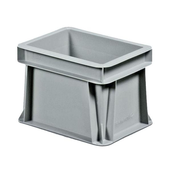 Schoeller Allibert Euroback 6496 Kuljetuslaatikko harmaa, ilman tarttumisaukkoja 200x150x145 mm