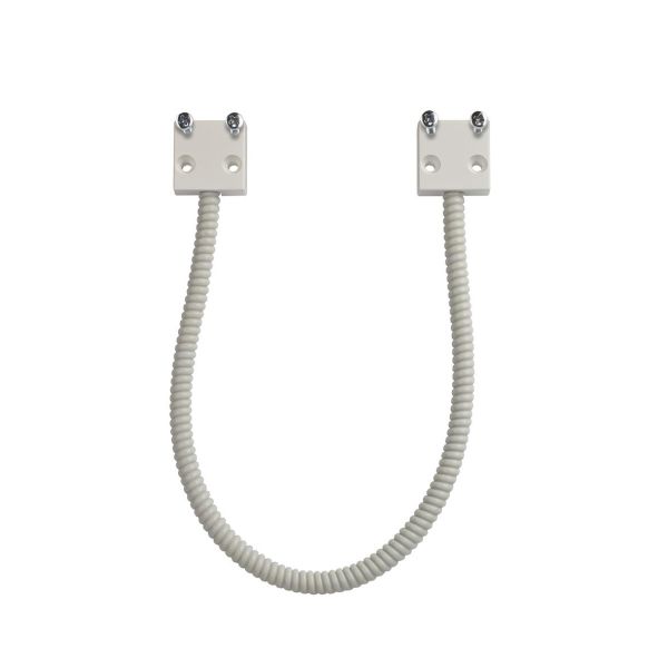 Alarmtech DL 8-40 W Ylivientisuoja 400 x 8 mm, mukana 4 ruuvia valkoinen