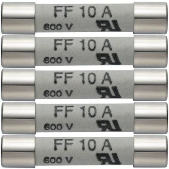 Testo 05900005 Varasulake 10 A / 600 V, 5 kpl