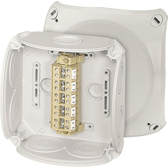 Hensel DK 0604 A Kytkentärasia liittimellä, CU/AL 4 mm