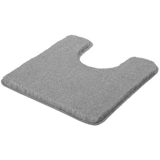 Kleine Wolke 430252 Toilet Rug "Relax" 55x55cm Grey