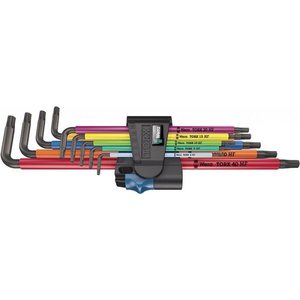 Wera 967/9 XL Multicolour HF Kuusiokoloavainsarja
