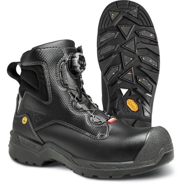 Jalas 1358 Heavy Duty Suojakengät S3, BOA, musta Koko 35