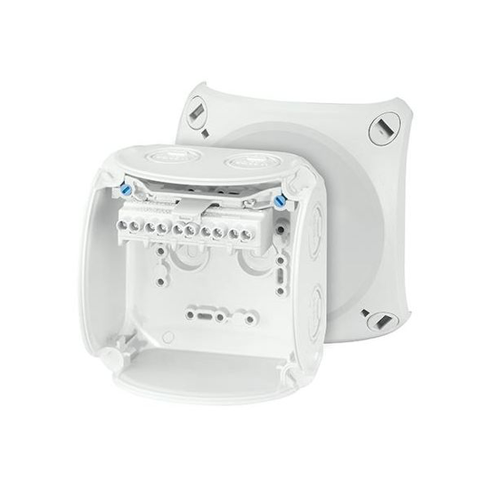 Hensel KF 0404 G Kytkentärasia harmaa, IP66, lasikuitu, 4 mm² 104x104 mm