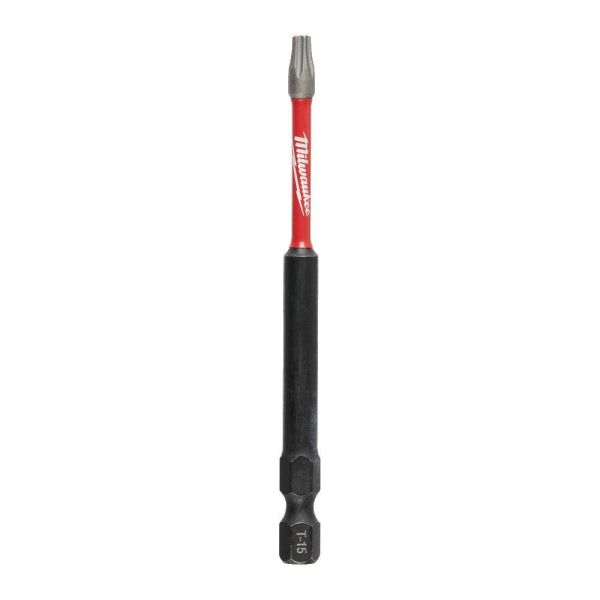 Milwaukee Shockwave Ruuvikärki toimitetaan kotelossa TX15X90 mm