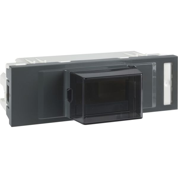 Schneider Electric INS68105 DIN-kotelo 2 yksikköä Harmaa