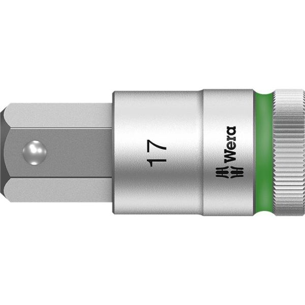 Wera 8740 C HF Kuusiokolohylsy 1/2" 17 mm, pituus 60 mm