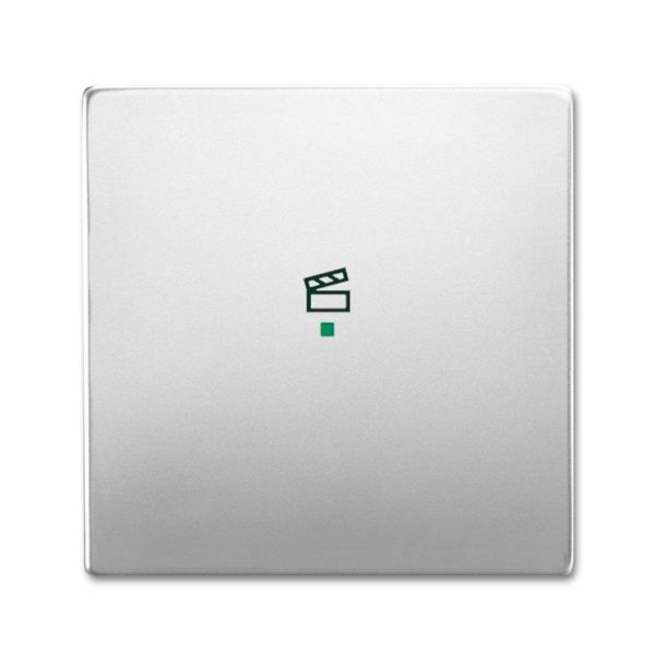 ABB Pure 6220-0-0536 Yksiosainen vipupainike tilanneohjaus, kiillotettu ruostumaton teräs