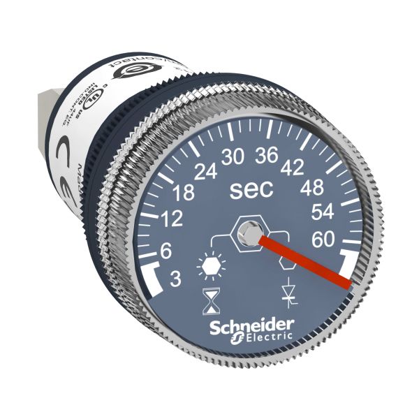 Schneider Electric XB5DTGM3 Aikarele 22 mm, 100-240V 3-60 s