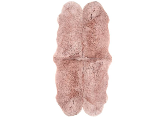 Aito lampaantalja Merino rosa Quatro ±90x180 cm