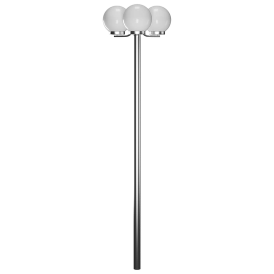 vidaXL Puutarhalamppu tolpalla 3 valoa 220 cm