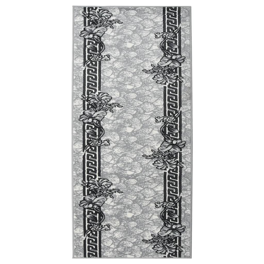 vidaXL Käytävämatto BCF harmaa 80x150 cm