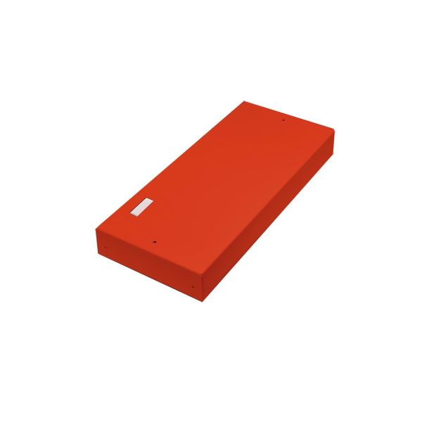 Alarmtech 3206.03R Kytkentärasia avoin, merkintälaatalle 6 moduulille