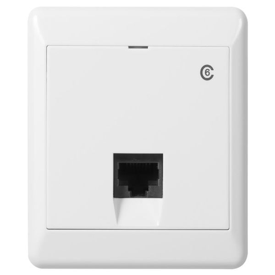 Elko EKO07480 Modulaarinen pistorasia pinta-asennus, RJ45, luokka 6 1 x RJ45