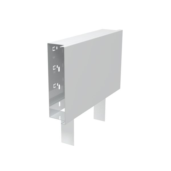 Obo Bettermann 6249736 T-haara sähkösinkitty, valkoinen 200 x 60 mm