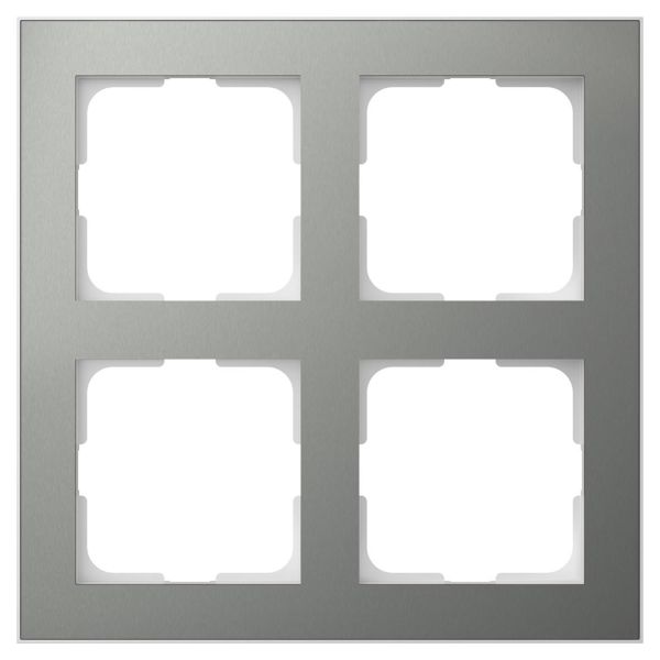 Elko EKO06190 Yhdistelmäkehys sininen metalli/alumiini 2 x 2 lokeroa