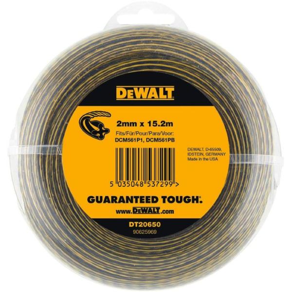 Dewalt DT20650 Leikkuusiima 2mm x 15,2m