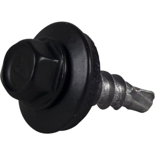 ESSVE 63248 Kateruuvi 5,5x20 mm, 6K-kanta, BS, ALU Musta, 250 kpl