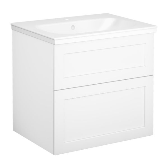 Gustavsberg Artic Pesukaappipakkaus Kehyksellinen luukku, valkoinen, 60 cm