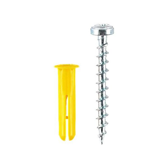 ESSVE TB Muovitulppa mukana ruuvi, 10 kpl 4,0x30mm