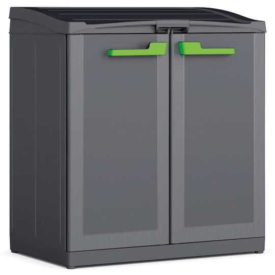 Keter Kierrätyskaappi Moby Compact Recycling System harmaa 100 cm