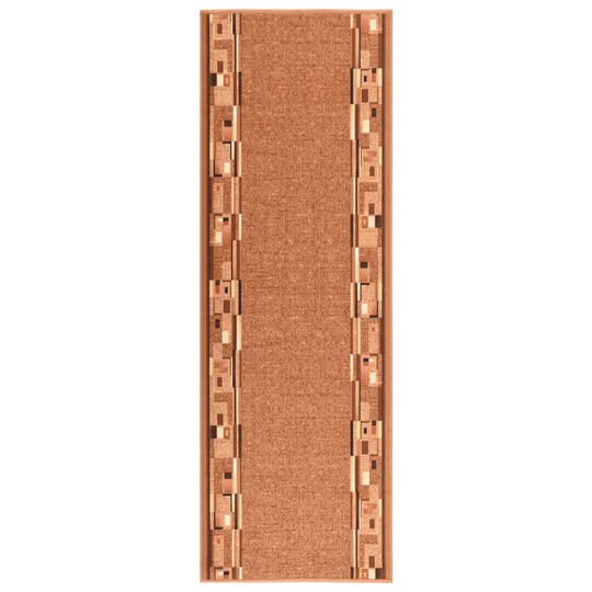 vidaXL Käytävämatto ruskea 80x250 cm liukumaton