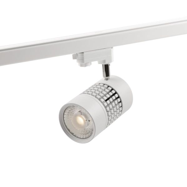 Hide-a-Lite Comfort Track Maxi Kohdevalaisin 25W, valkoinen 60° Comfort-linssi