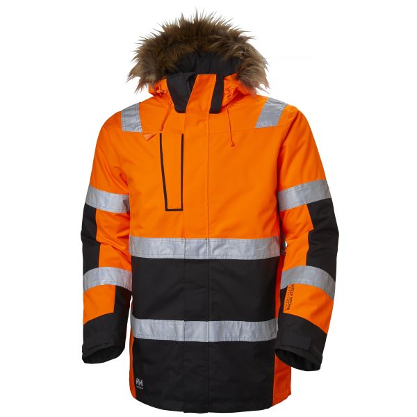 Helly Hansen Workwear Alna Talviparka huomioväri, oranssi/musta XS