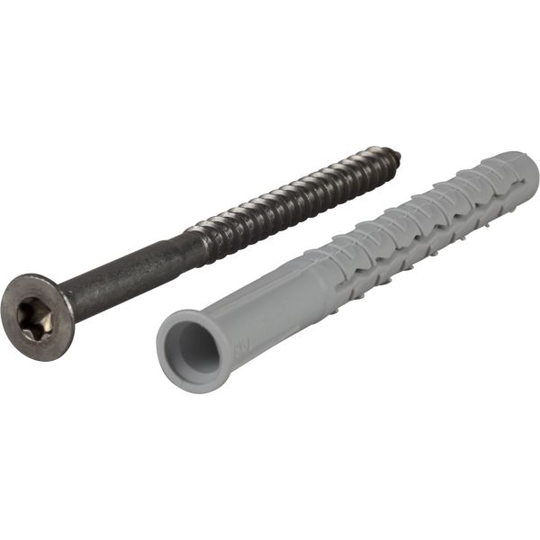 ESSVE GXL 404031 Julkisivutulppa Ø10 mm, TX40, A4, uppokanta 100 mm, 20 kpl