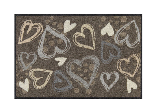 Kynnysmatto Valentine Hearts city-chic 50x75 cm