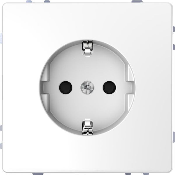 Schneider Electric MTN2300-6035 Seinäpistorasia 1-osainen, maadoitettu Lootus, valkoinen