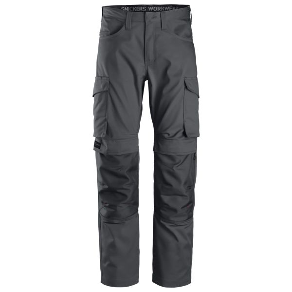 Snickers 6801 Työhousut teräksenharmaa, polvisuojataskut 44