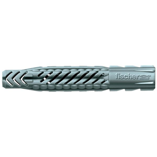 Fischer 62759 Yleistulppa kauluksella UX10R, 10x60 mm, 25 kpl pakkaus