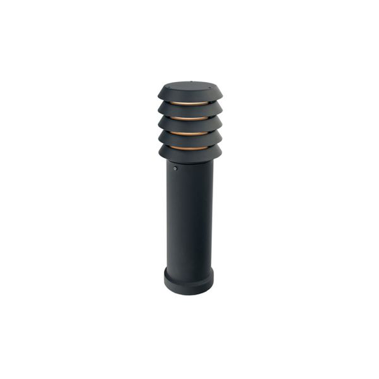 Norlys Alta 1477 Pollarivalaisin E27, 2700 K, 8,5 W, IP65 Musta
