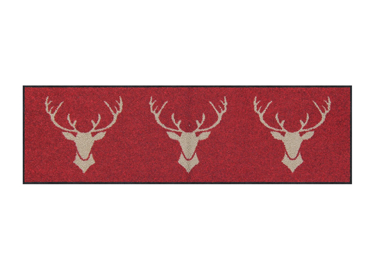 Kynnysmatto Franz Trio rot 30x100 cm