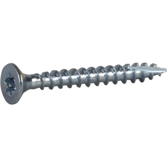 ESSVE 423137 Puuruuvi 4 mm Ø, TX20, täyskierre, uppokantainen, FZB 30 mm, 20 kpl