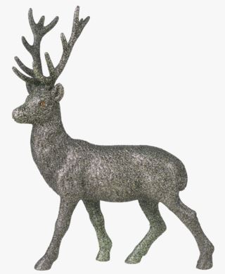 Large glitter deer koriste vihreä