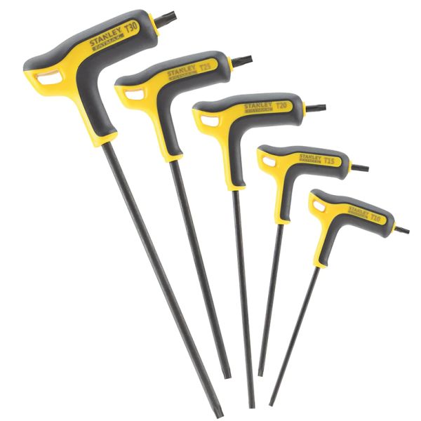 STANLEY FatMax FMHT0-69048 Kuusiokoloavainsarja P-kahva, 5 osaa