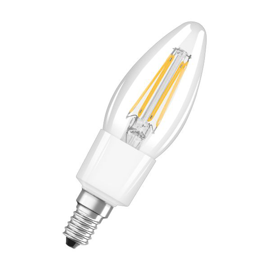 LEDVANCE Filament Classic LED-valo 4 W, 470 lm, E14, 2700 K, himmennettävä