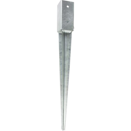 ESSVE 951688 Tolppapiikki 2 mm, kuumasinkitty 71 x 71 x 750 mm