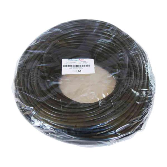 Hellermann Tyton 0165-10232 Eristysletku Ø8 mm x 50 m Musta