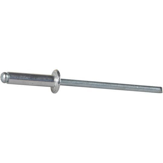 ESSVE 62201 Vetoniitit Ø3,2 mm, alumiini/teräs, kupukanta 3,2 x 6 mm, 975 kpl