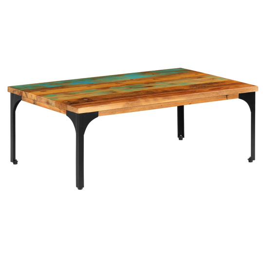 vidaXL Sohvapöytä 100x60x35 cm kierrätetty puu